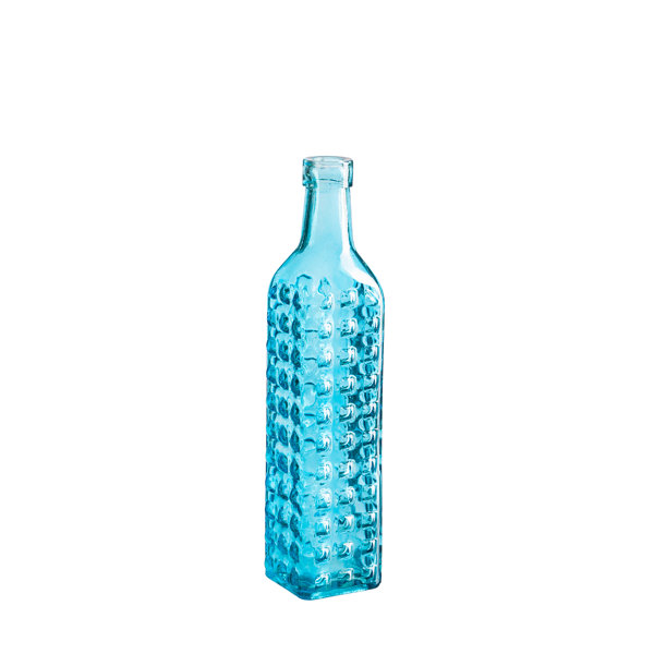 Andover Mills™ Gutirrez 6 Piece Blue Decorative Glass Bottles Set & Reviews Wayfair